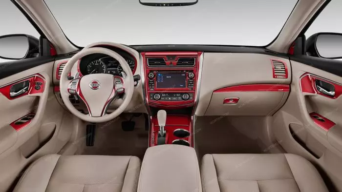 Nissan Altima 2013 2015 full interior dash kit Sedan 56 Pcs