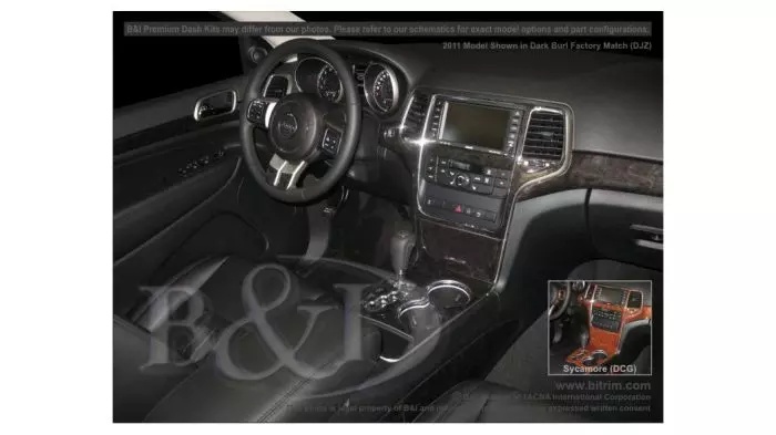 2011 jeep grand 2025 cherokee dash cover