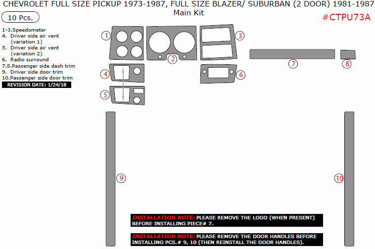 その他 CUT A DASH BLAZER ONE esquisse Apre 2004 Chevy Blazer Wood Dash Kits | CARiD