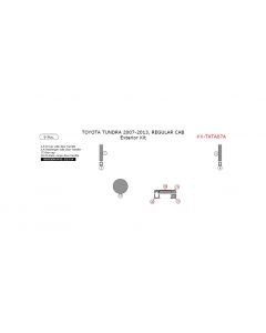 Toyota Tundra 2007-2013 exterior kit, Regular Cab, 9 Pcs.
